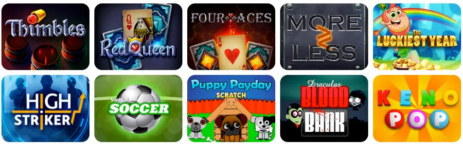 Jeux en ligne X7 CASINO